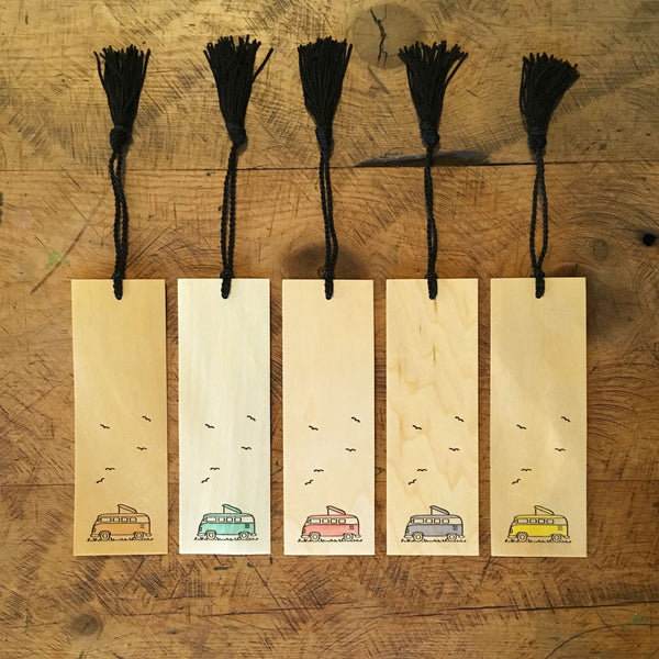 Minimal Adventure Camper Bookmark - DIGS