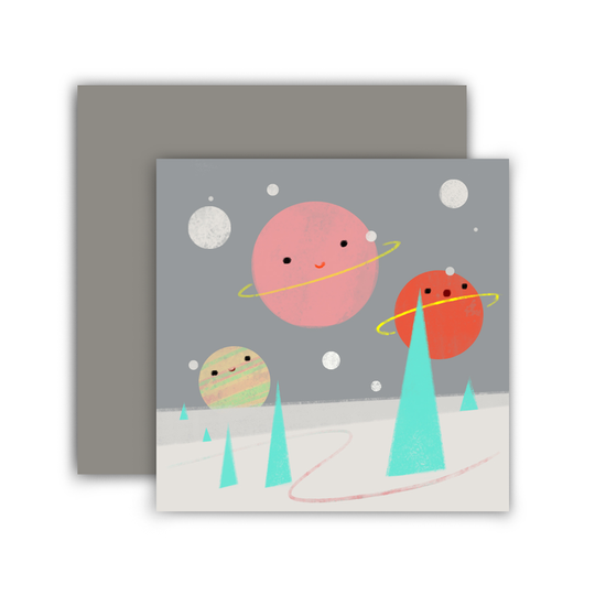 Mini Planets Mini Card