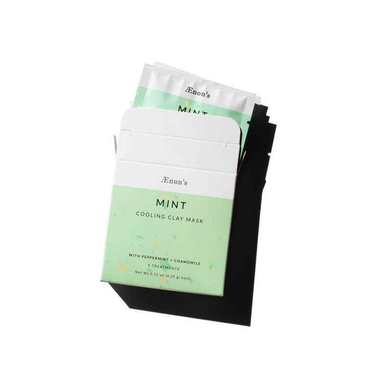 Mint Cooling Face Mask Set - DIGS