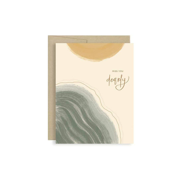Miss You Dearly Card - DIGS