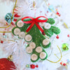 Mistletoe Felt Wool Ornament - DIGS