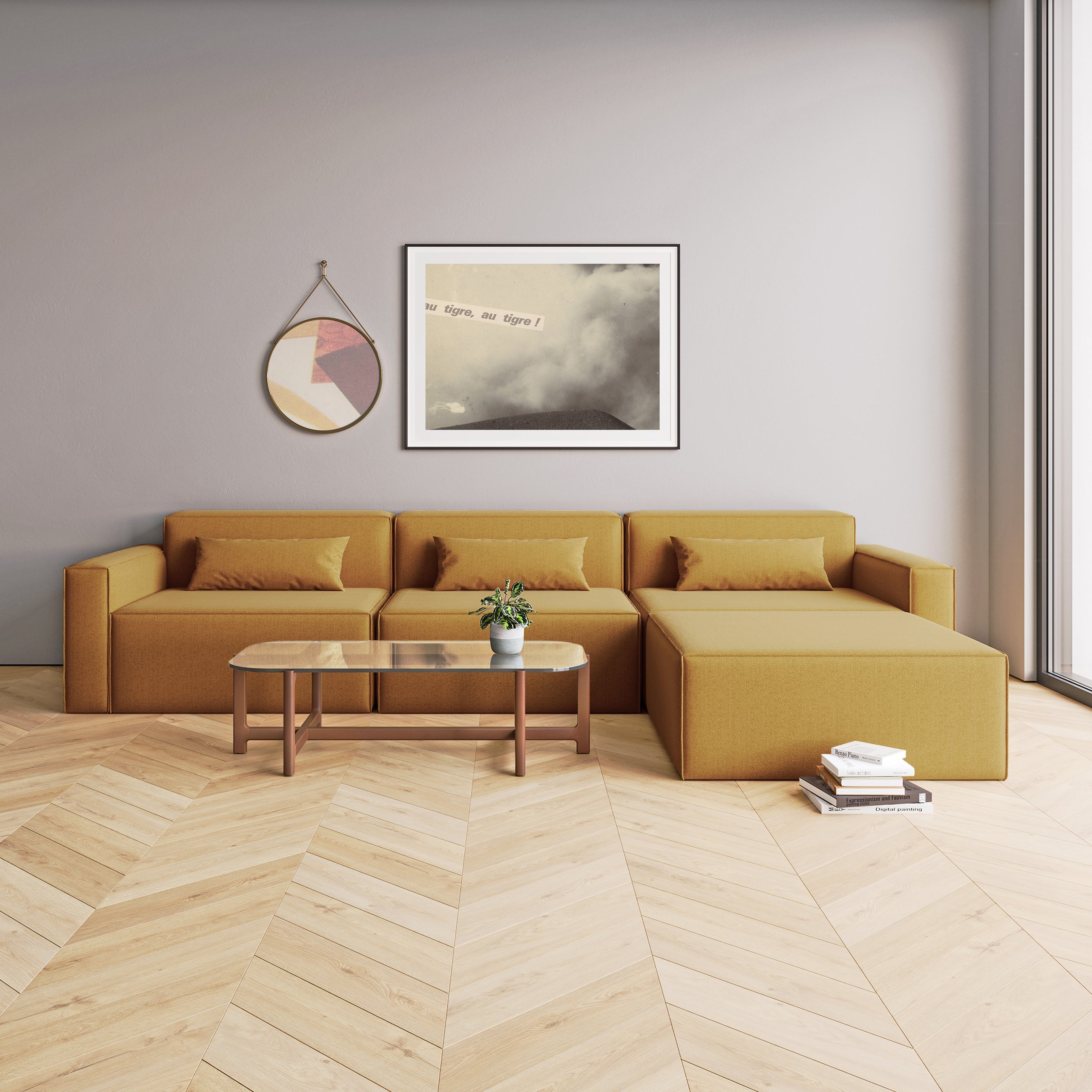 Mix Modular Sectional 4 - piece - DIGS