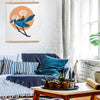 Modern Paint by Numbers Kit: Spring Blue Jay - DIGS