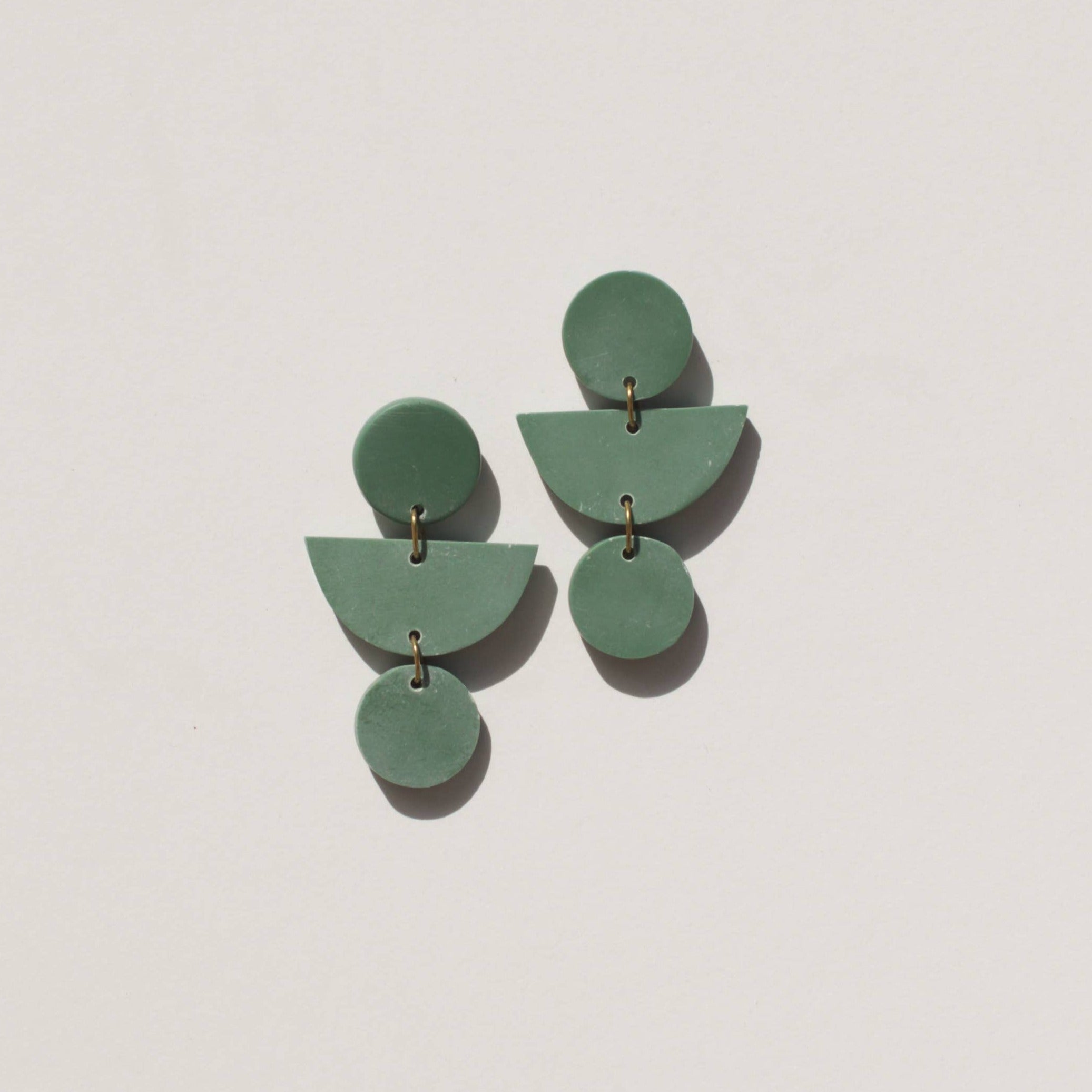 Mojave Geo Clay Earrings: Joshua Tree - DIGS