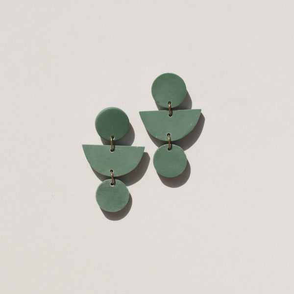 Mojave Geo Clay Earrings: Joshua Tree - DIGS