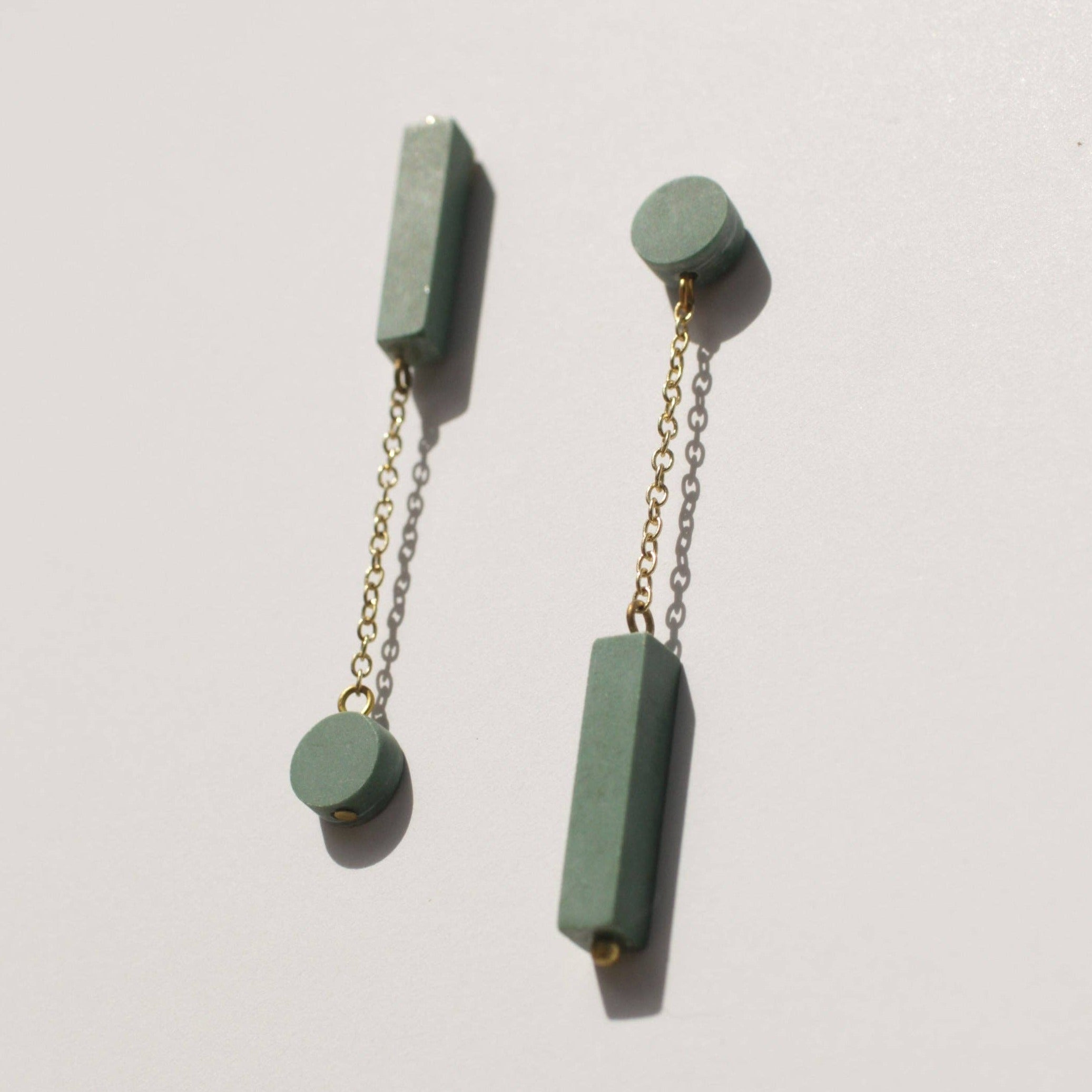 Mojave Reverse Clay Earrings: Joshua Tree - DIGS