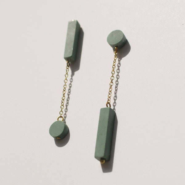 Mojave Reverse Clay Earrings: Joshua Tree - DIGS