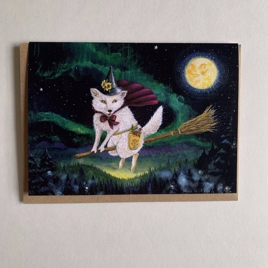Moon Fox Magic Card - DIGS