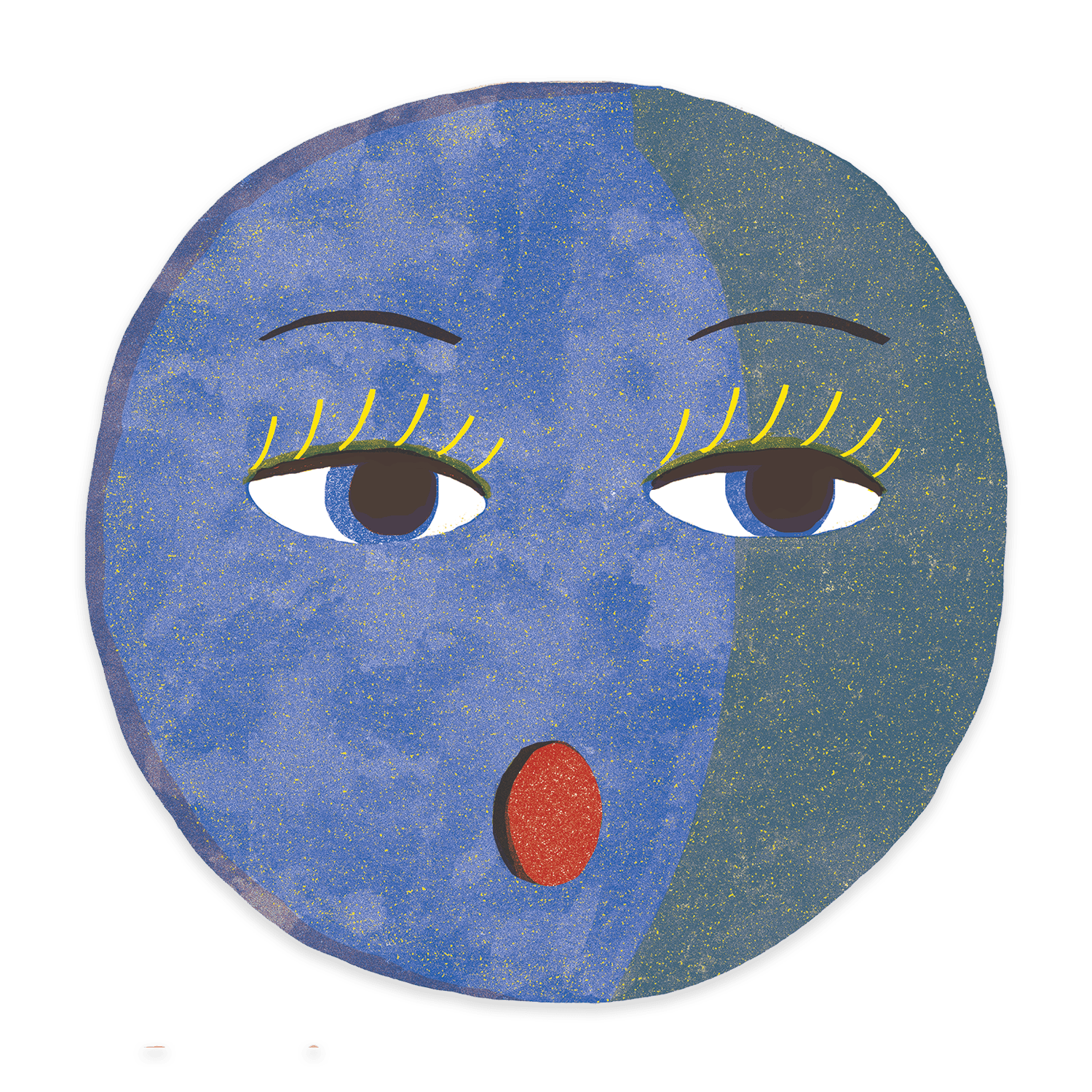 Moon | Lune Sticker - DIGS
