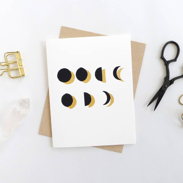 Moon Phase Card Set