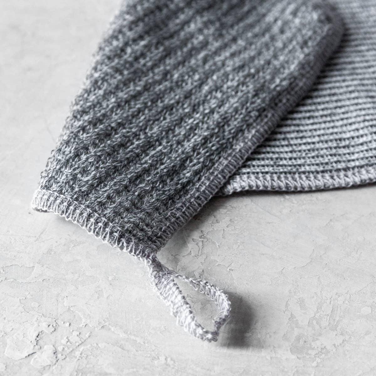 Morihata International Ltd. Co. - Binchotan Charcoal Face Scrub Towel - DIGS