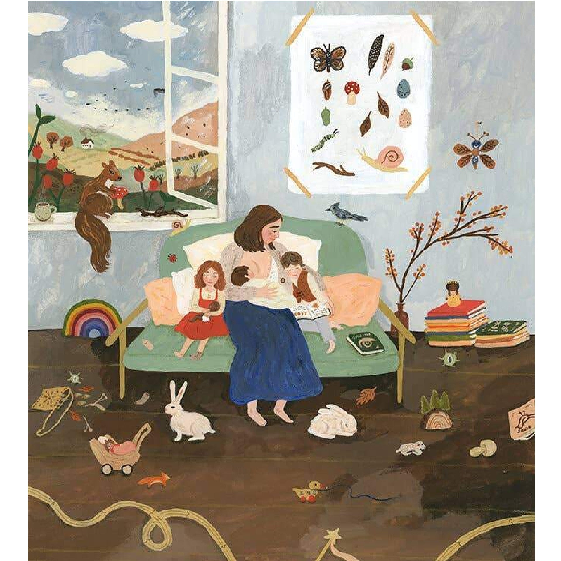 Mother of Three Art Print - DIGS