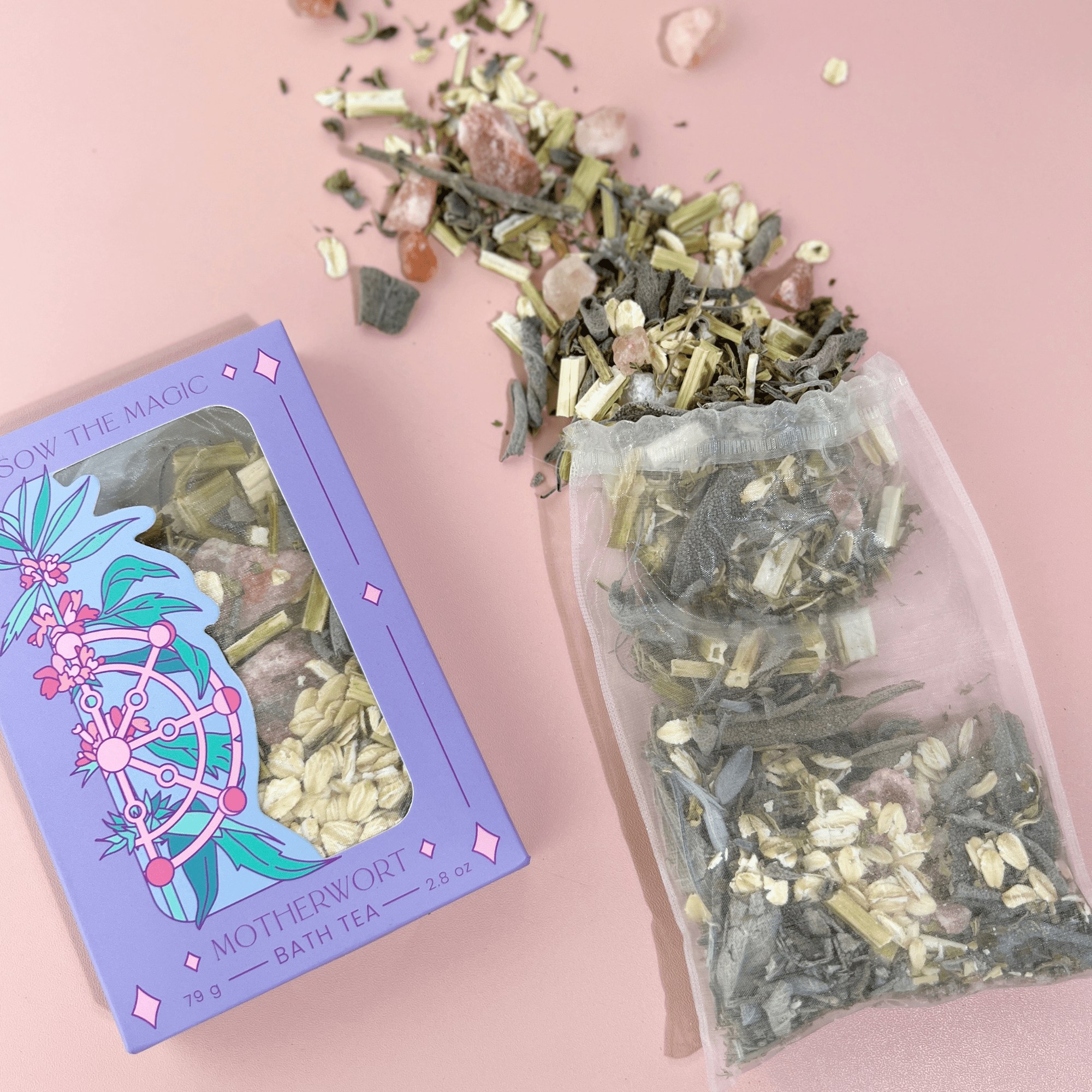 Motherwort Tarot Botanical Bath Tea - DIGS