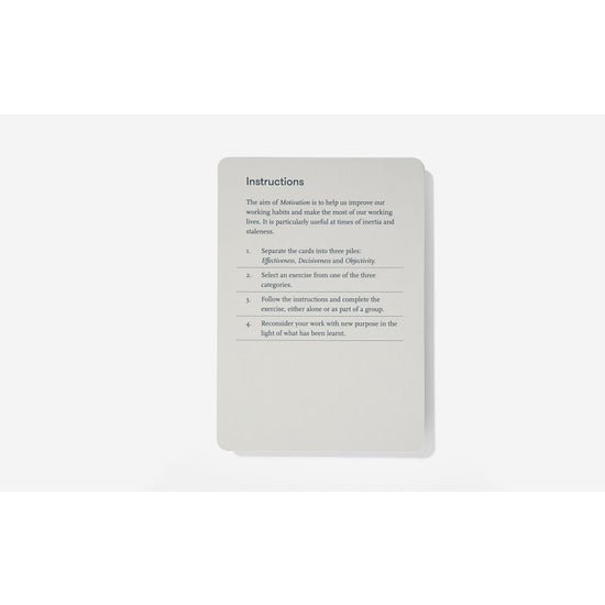 Motivation Cards - DIGS