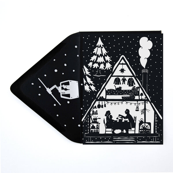 Mountain Cabin Card - DIGS