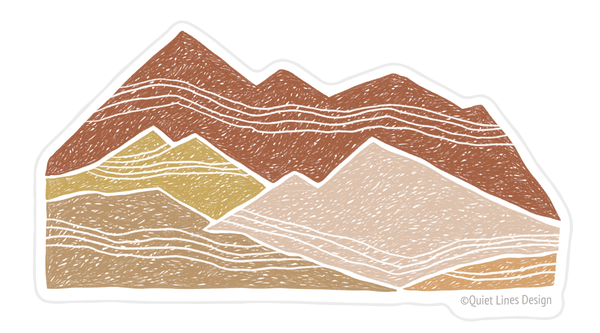 Moving Mountains Sticker - DIGS