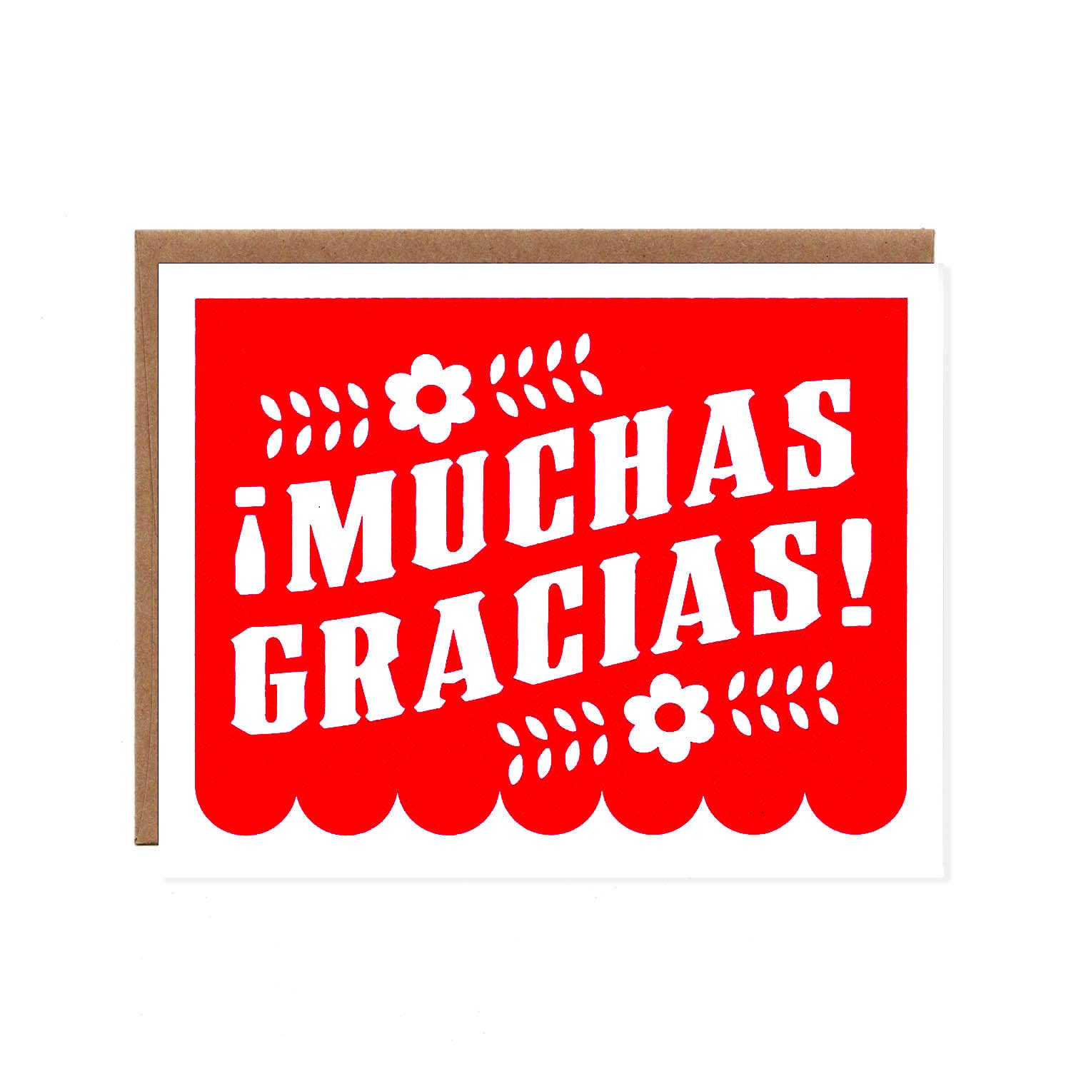 Muchas Gracias Papel Picado Card - DIGS