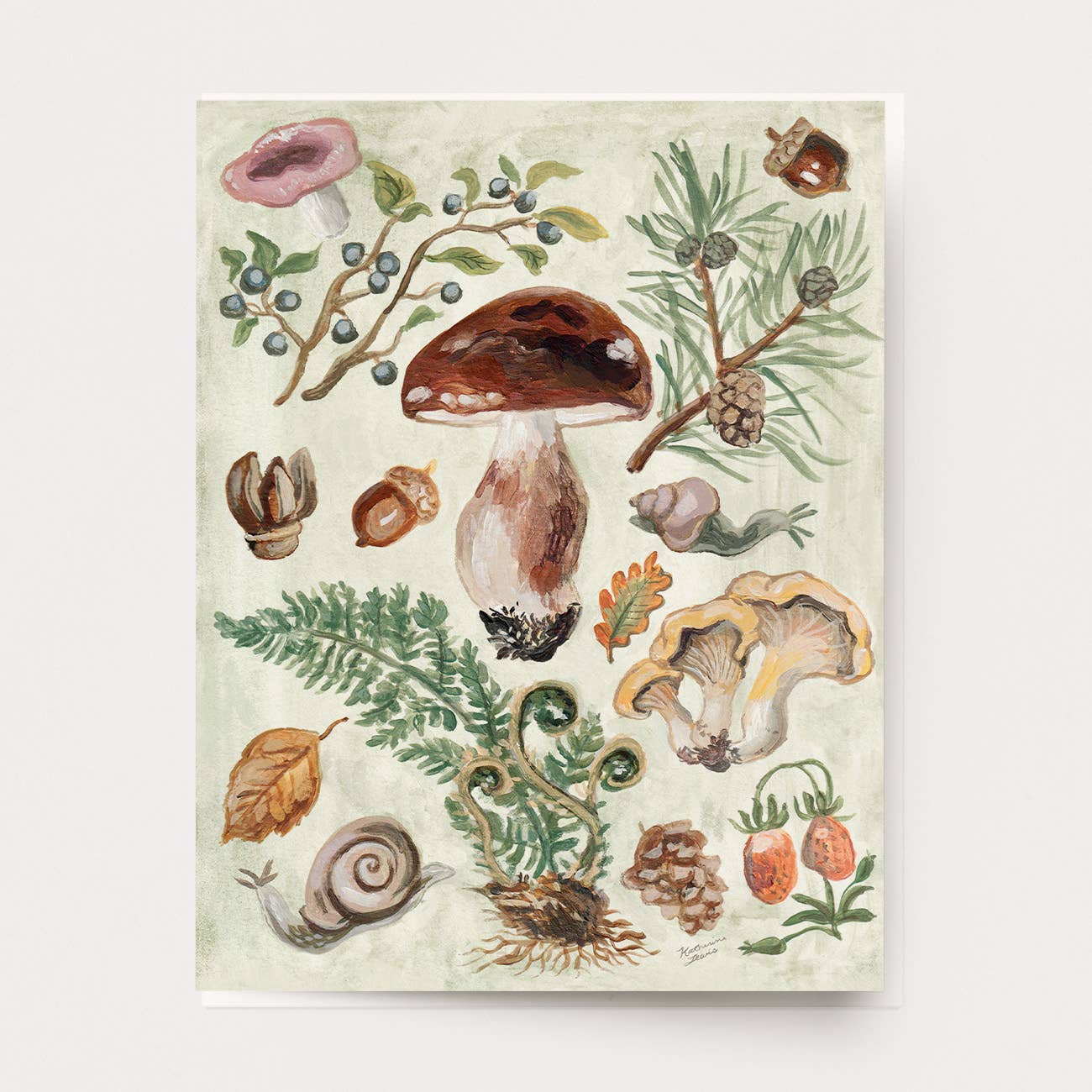 Mushroom Forest Card - DIGS