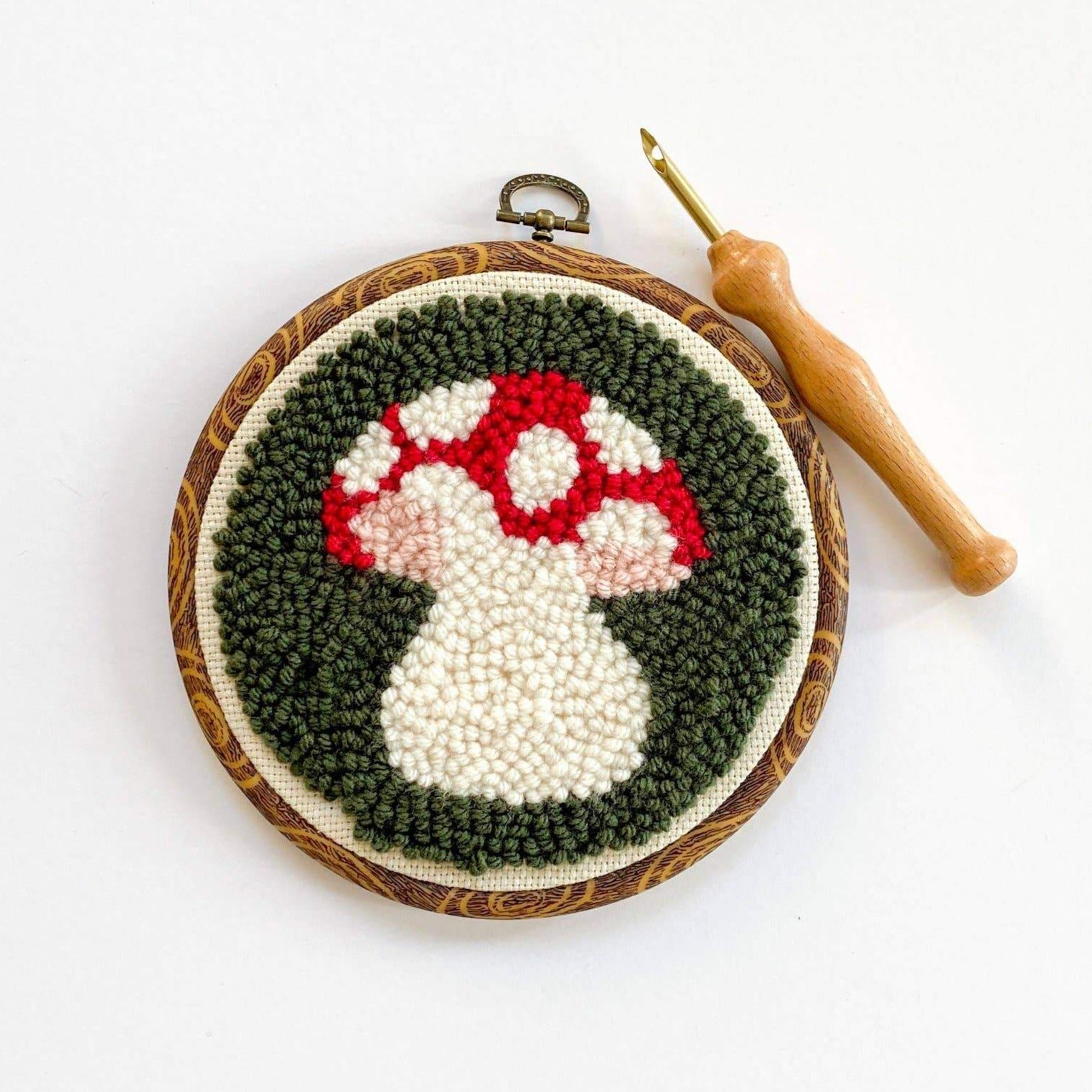 Mushroom Punch Needle Kit - DIGS