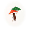 Mushroom with Umbrella Sticker - DIGS