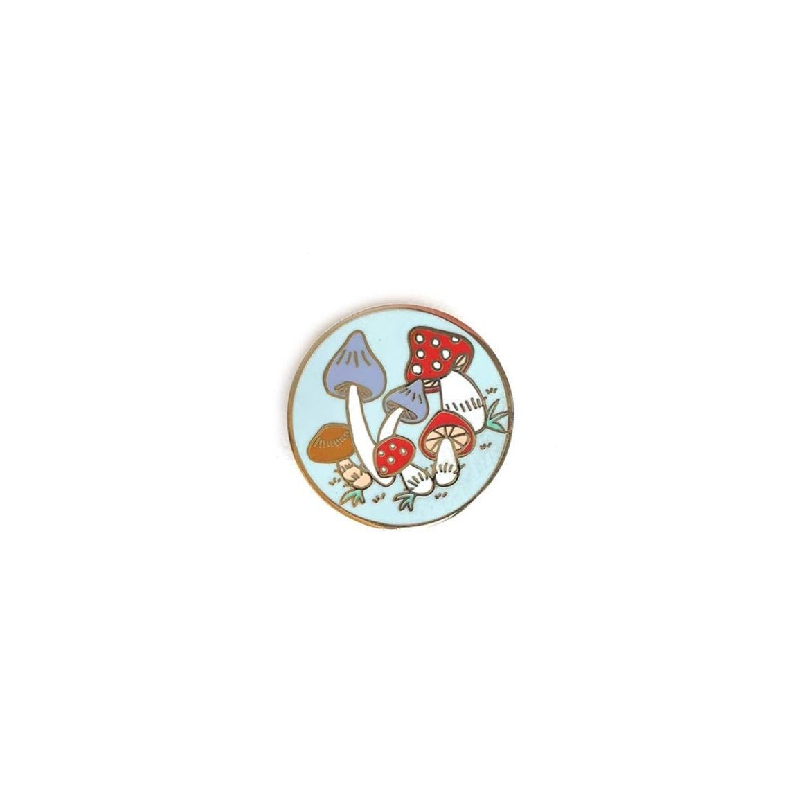 Mushrooms Enamel Pin - DIGS
