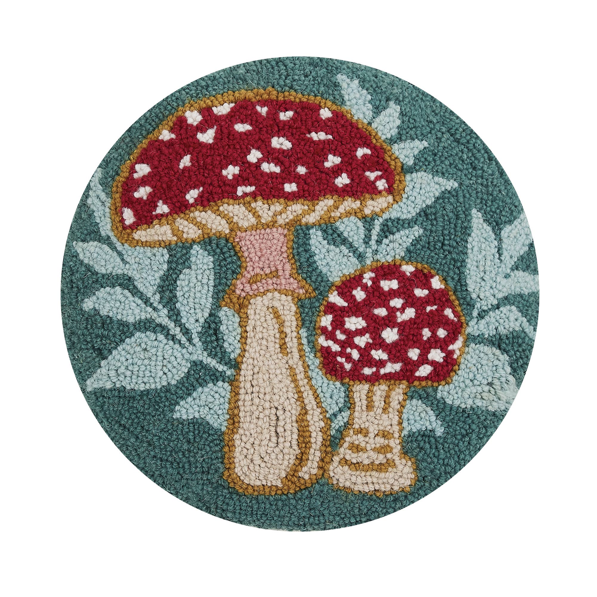 Mushrooms Round Hook Pillow - DIGS