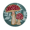 Mushrooms Round Hook Pillow - DIGS