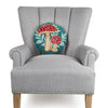 Mushrooms Round Hook Pillow - DIGS