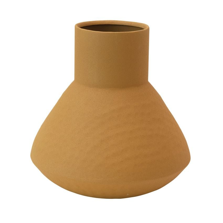 Mustard Textured Vase - DIGS