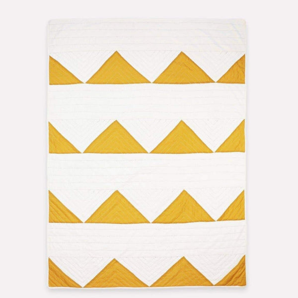 Mustard Triangle Throw - DIGS