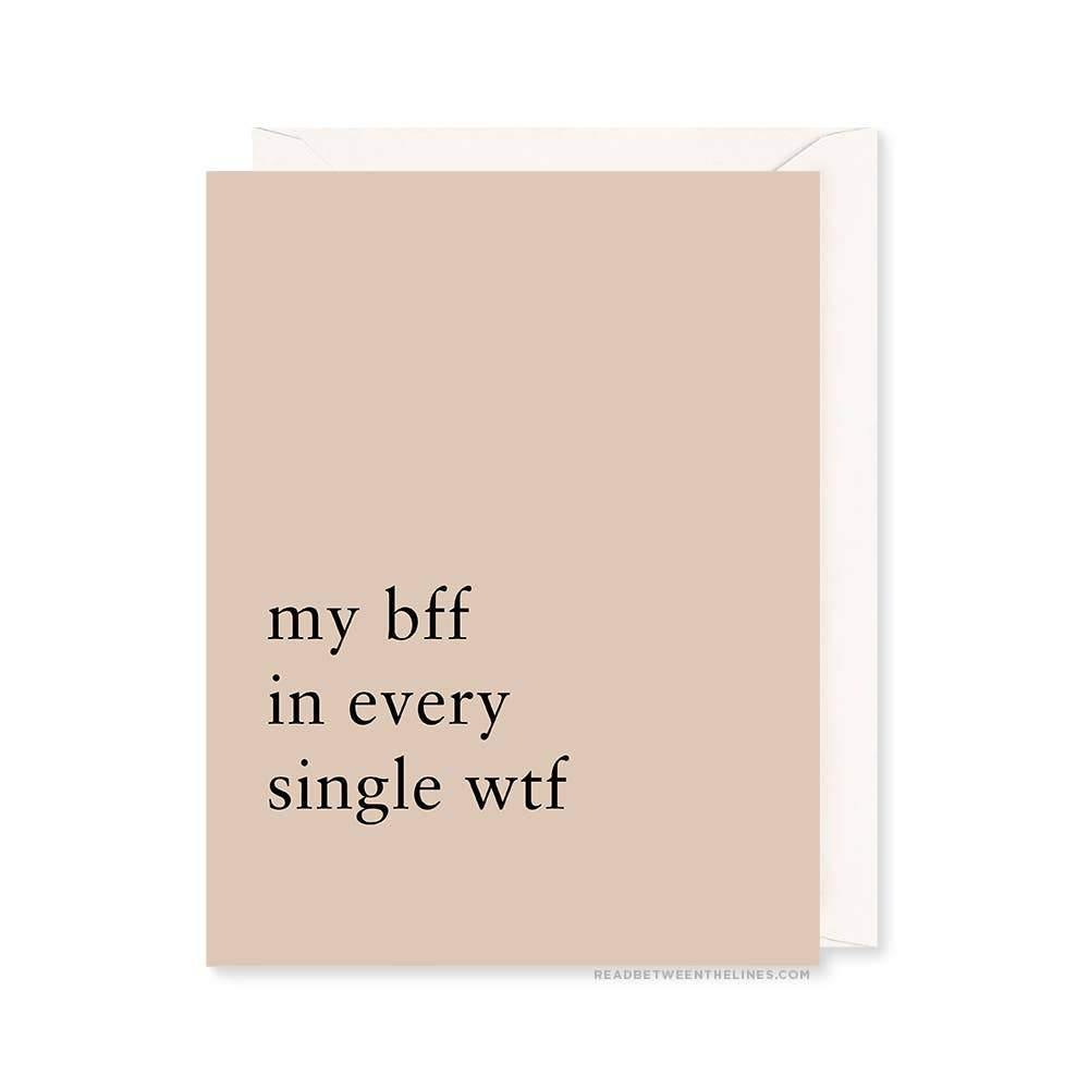 My BFF Card - DIGS