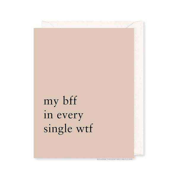 My BFF Card - DIGS