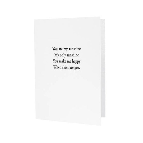 My Only Sunshine Card - DIGS