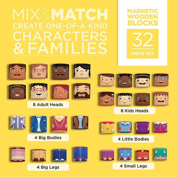 MyFamilyBuilders: Families 32pc Set - DIGS