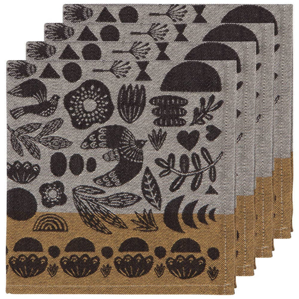 Myth Woven Cotton Napkins, Set/4 - DIGS