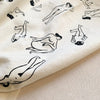 Naked Ladies Outline Tea Towel - DIGS