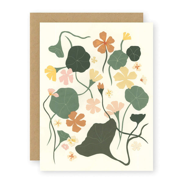 Nasturtiums Notecard - DIGS