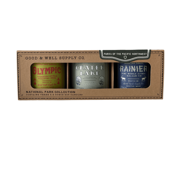 National Parks of the PNW Candle Gift Set - DIGS