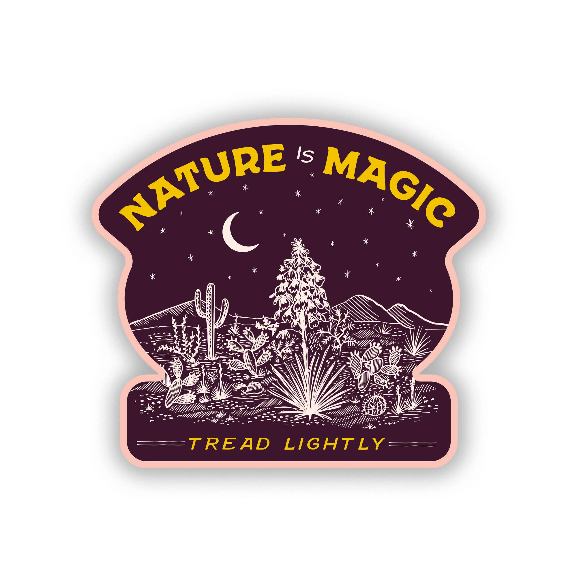 Nature is Magic Single Sticker - DIGS