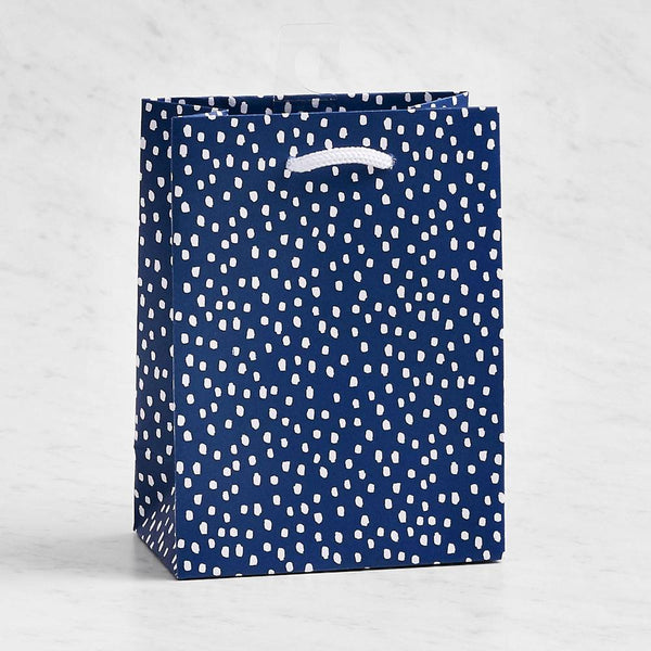 Navy Flurry Gift Bags - DIGS