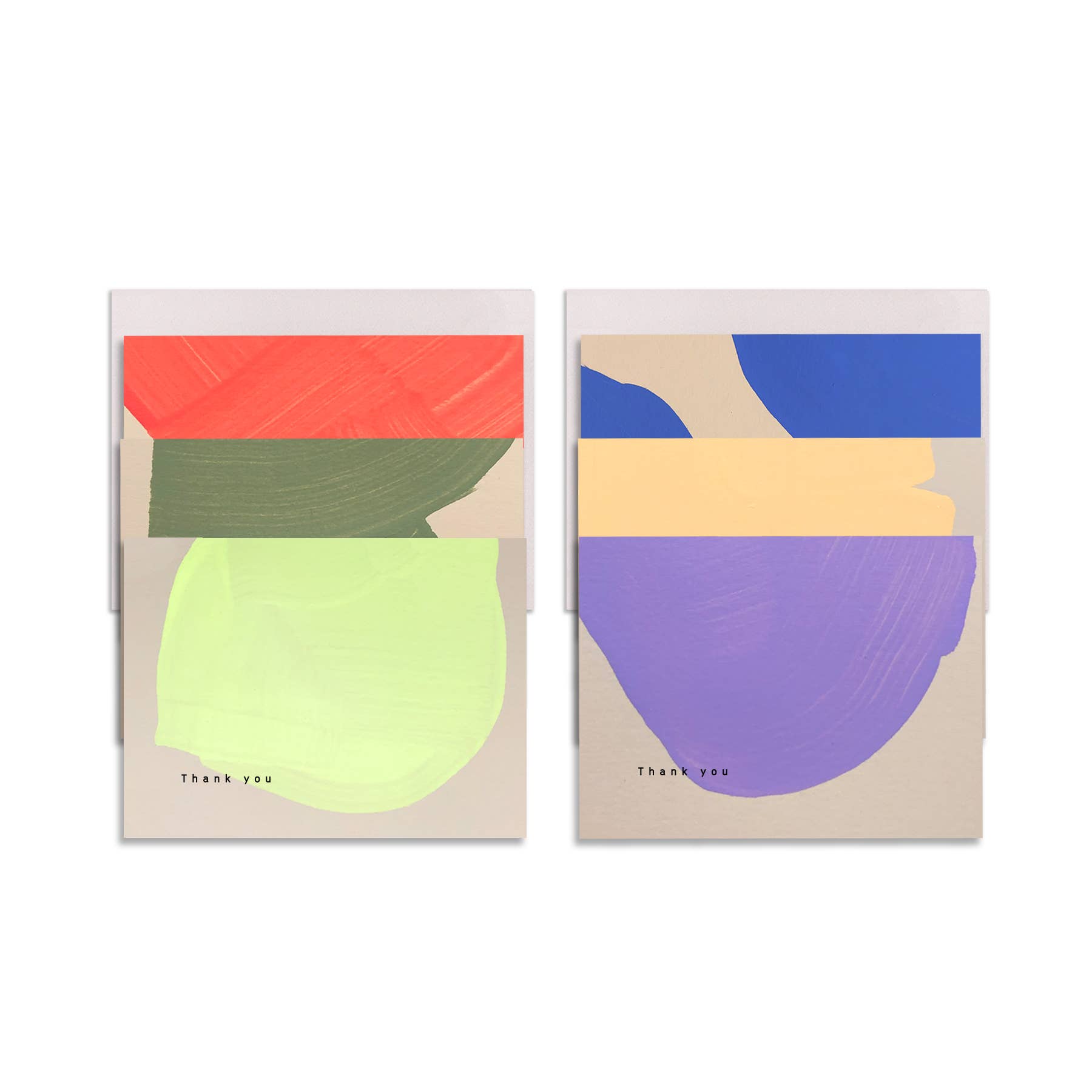 Neon Shape Thank You Boxed Set - DIGS