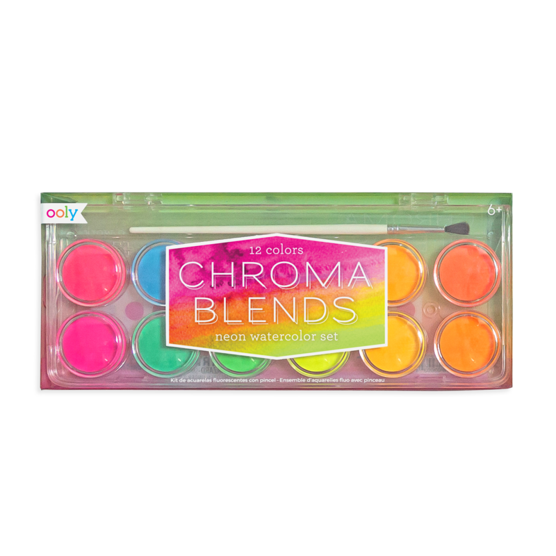 Chroma Blends Neon Watercolors