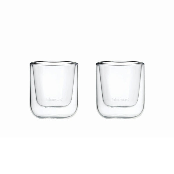 NERO Double Walled Espresso Glasses Set/2 - DIGS