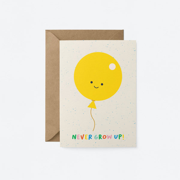 Never Grow Up! Card - DIGS