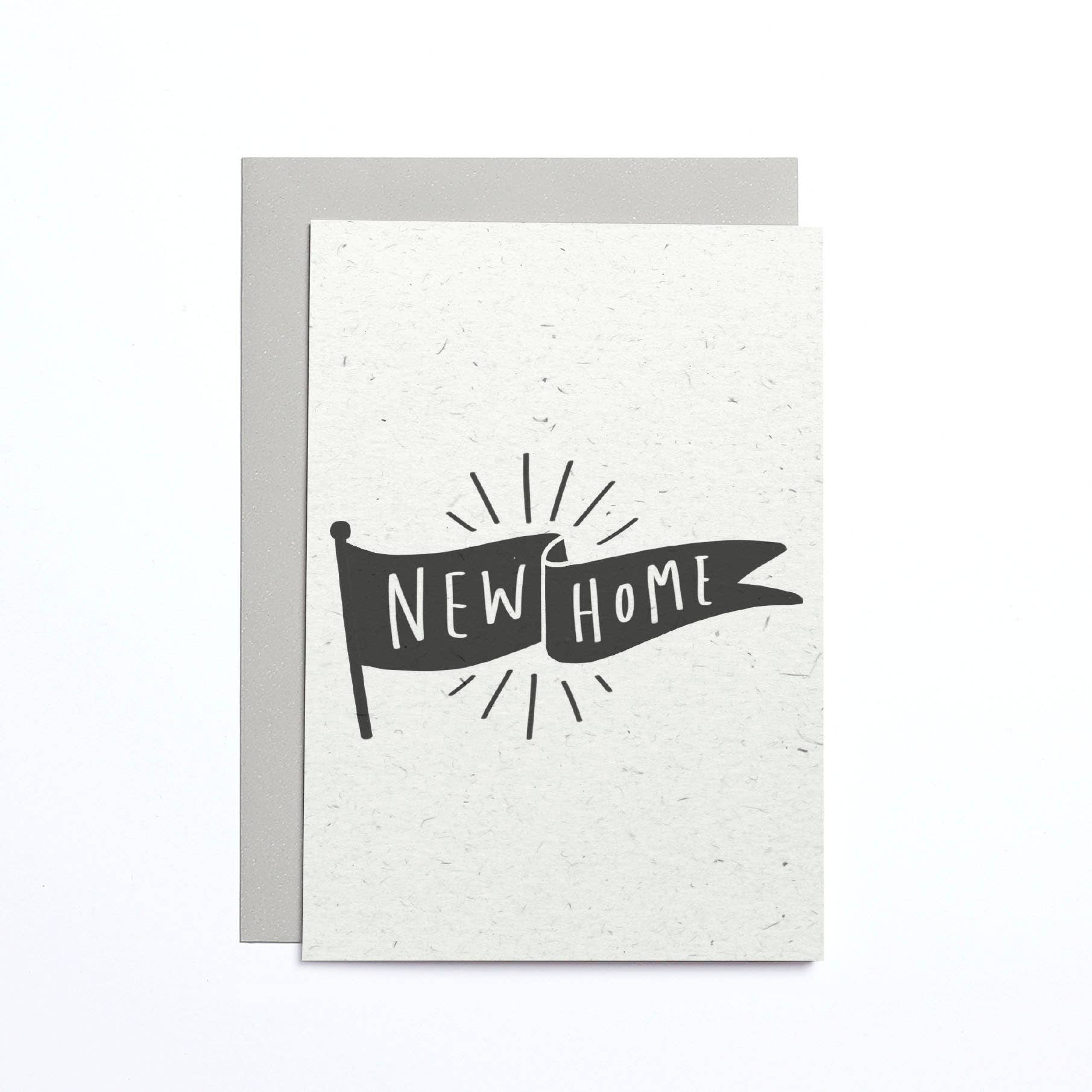 New Home Flag Small Card - DIGS