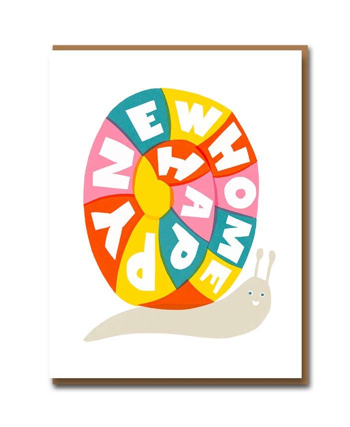 New Home Snail Card - DIGS