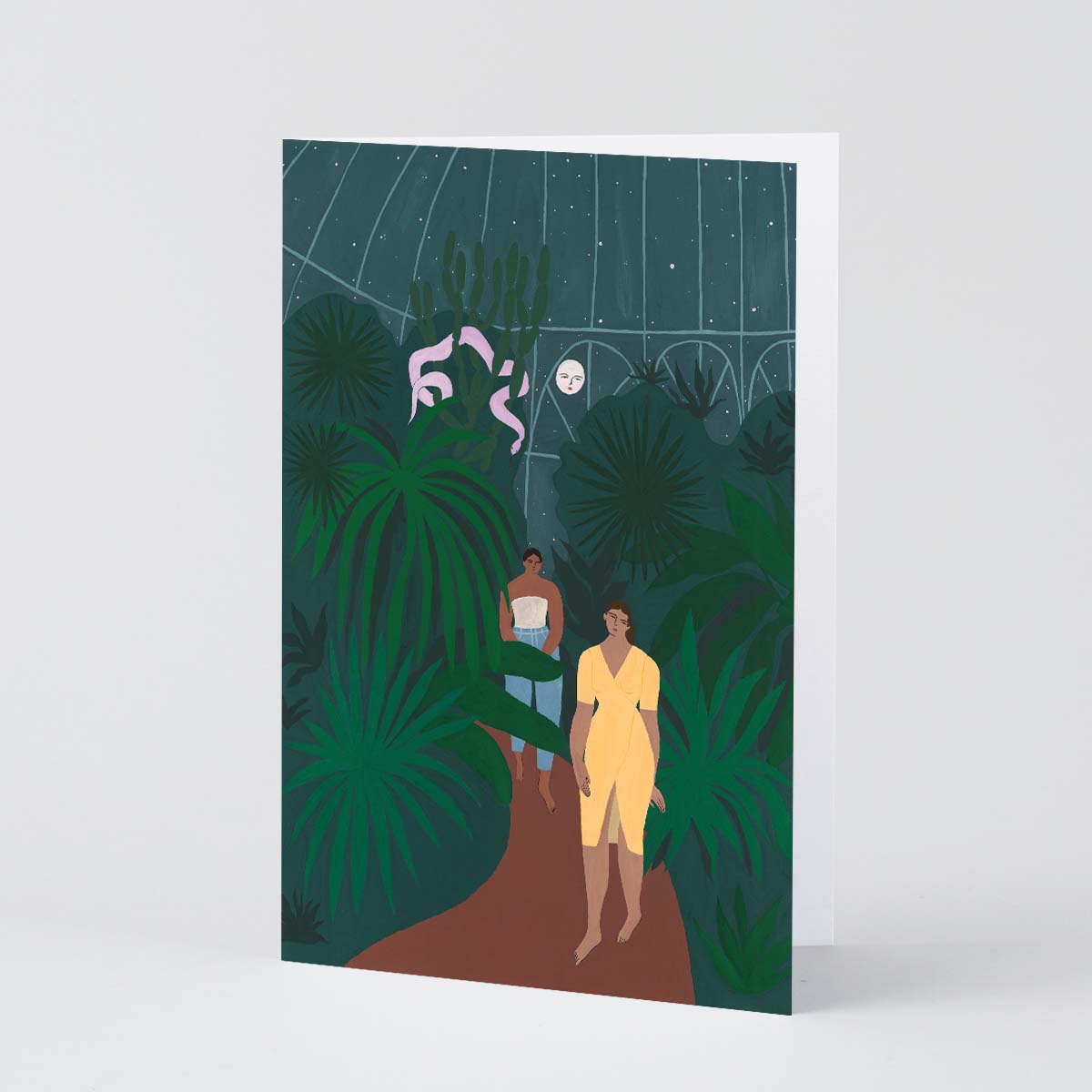 Nighttime Garden Art Card - DIGS