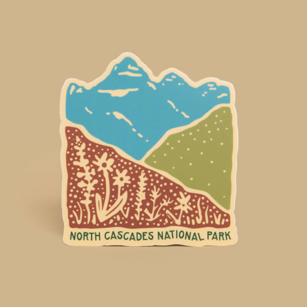 North Cascades National Park Sticker - DIGS