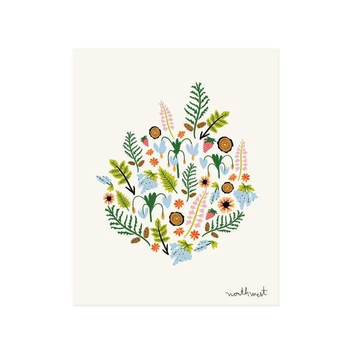 Northwest Art Print - DIGS