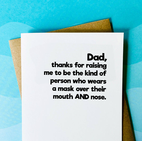 Nose and Mouth Card - DIGS